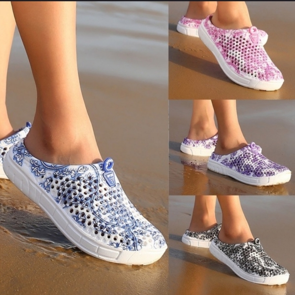 summer slippers beach shoes indoor outdoor blue slippers light weigh slippers